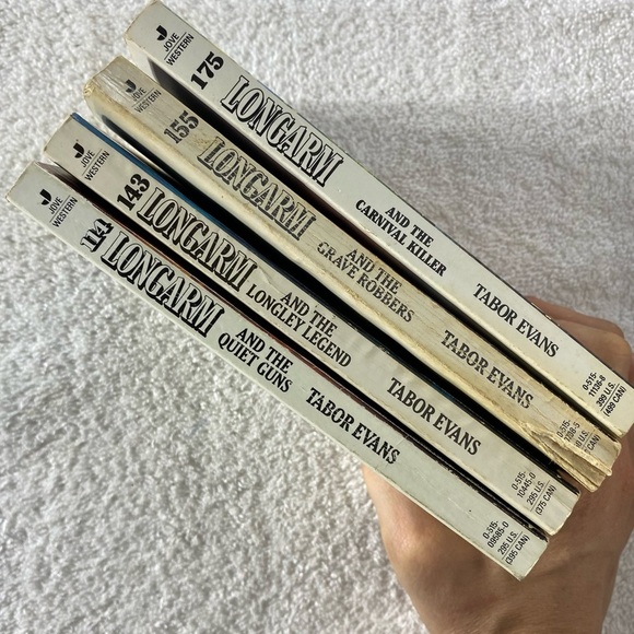 Vintage Longarm Action Western Romance Novel x4 - Picture 11 of 14